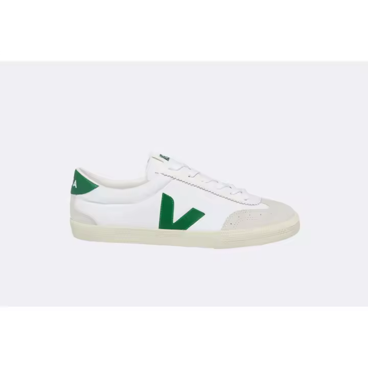 Veja Volley Canvas White Emeraude VEJA - 1