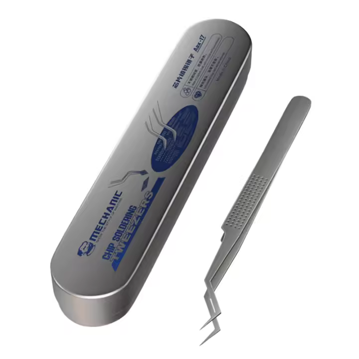 Aguja De Tijeras Aax-17 De Acero Inoxidable Para Reparación De Saltos Plantación De Hierba Resistente a La Corrosión Y Alta Dureza Herramienta Manual Para Reparación De Computadoras Y Teléfonos Móviles - 1