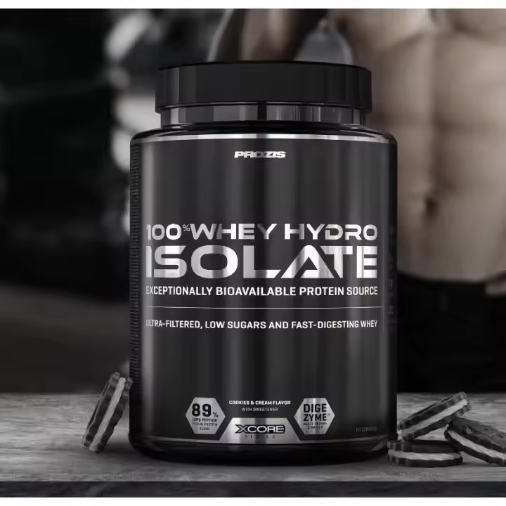 100% WHEY HYDRO ISOLATE (2KG) - Prozis  Alta calidad  Sin azúcares añadidos  Deliciosos sabores - 1