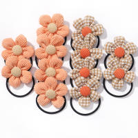 12Pcs Bolsa De Cinturones Elásticos Para Niñas Con Flores Hermosas Accesorios De Cabello Para Niños Amantes De Los Detalles - details 14
