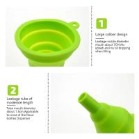 Funel De Silicona Universal Para Motor De Coche Y Motocicleta Funel De Líquido Para Cambio De Aceite Y Agua Plegable Portátil Para Automóviles Y Moto - details 5