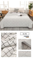 Manta De Cama Cuadrada Estampada De Verano De Poliéster Y Algodón Mecánica Lavable Para Cunas Y Camas Doble Tamaño 150x180x200 - details 1