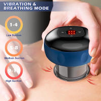 Ventosas de vacío eléctricas para masaje corporal, masajeador de terapia anticelulitis para cuerpo, Guasha eléctrico, raspado, quema de grasa, adelgazamiento - details 1