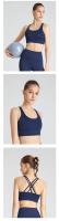 Sujetador De Yoga Para Mujer Deporte Fitness Ciclismo Transpirable Secado Rápido Cross Back De Alta Calidad - details 2