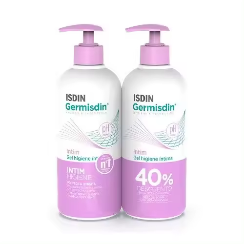 ISDIN Duplo Germisdin Intim Gel higiene íntima 2x500ml - 1