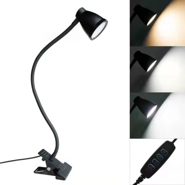 Lámpara de lectura de Dimmable LED/lámpara 3000-6500K de la abrazadera - 1