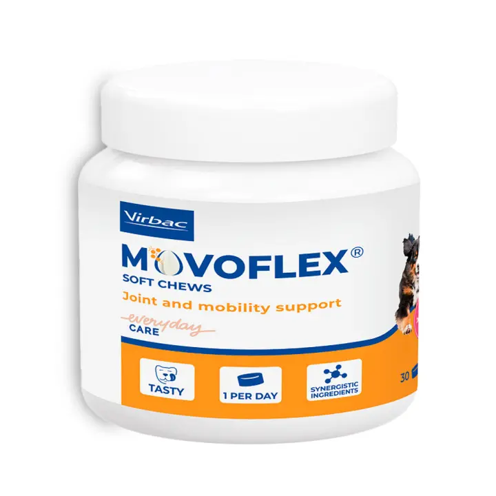 VIRBAC - MOVOFLEX L (>30 KG) 30 CHEWS  SUPLEMENTOS SALUD ARTICULAR - 1