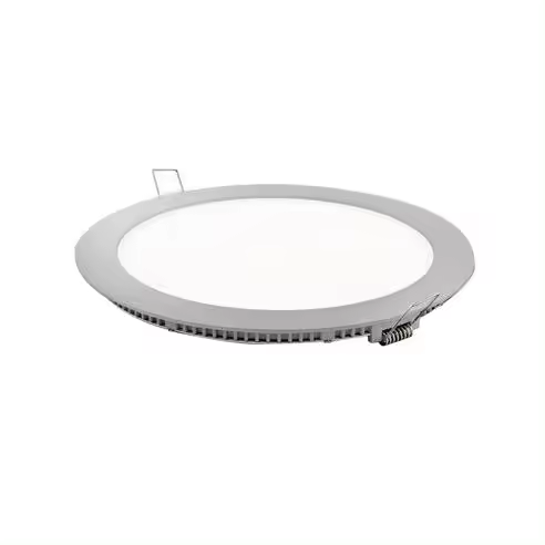 Downlight led redondo plano matel plata 18w 6400K - 1