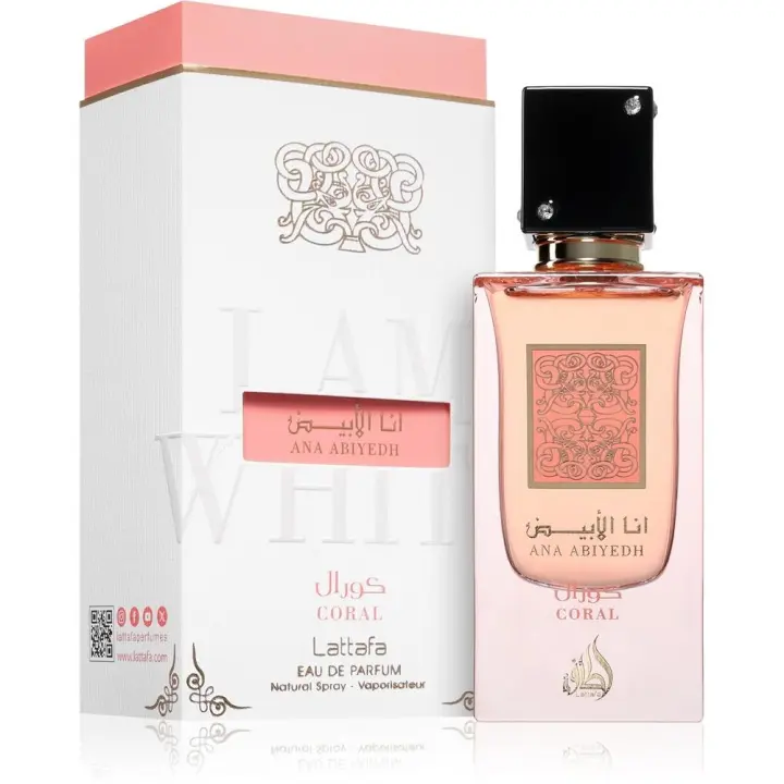 Lattafa Ana Abiyedh Coral Eau de Parfum Unisex 60 Ml   ***NOVEDAD*** - 1