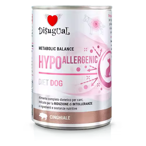 Disugual Perros Hypoalergénico con Jabalí 6x400 gr - 1