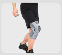 1Pcs Soporte De Rodilla Completo De Silicona Con Resorte Protección De Mecisus Compresión Y Medial Para Hombres Y Mujeres Correr Deportes - details 9