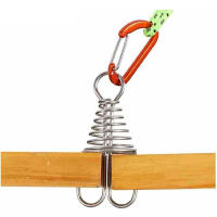 Juego De 6/10 Piezas De Palos De Tenda En Forma De Octopus Con Correa De Viento Y Cierre De Borde Ajustable Accesorios De Tenda De Madera Para Camping - details 2