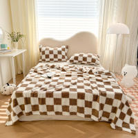 Manta De Flannel Panda Blanca Para Café Suave Y Cómoda Adecuada Para Sofa Cama Oficina Tamaño Adulto Uso En Picnics Y Viajes - details 2
