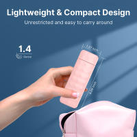 Lámpara De Lectura Recargable Con Timer Luz Portátil Para Libros En Cama LED Con 3 Temperaturas Y 5 Niveles De Brillo Clip Bookmark - details 6