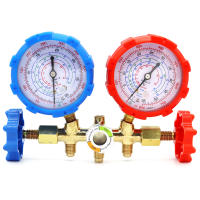 Kit De Aire Acondicionado Para Refrigerantes R410A R32 R404A R134A Con Manifold Y Tubos Instrumentación De Refrigeración Analógica - details 2