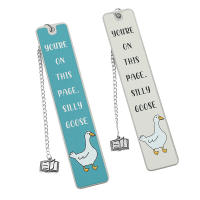 Marcapáginas De Acero Inoxidable Con Diseño De Pato Metálico Regalo Cálido Para Lectura Ideal Para Amigos Y Familiares - details 8