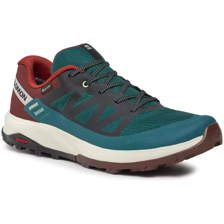 Calzado Outdoor marca Salomon modelo L47142100 para hombre en color azul - 1
