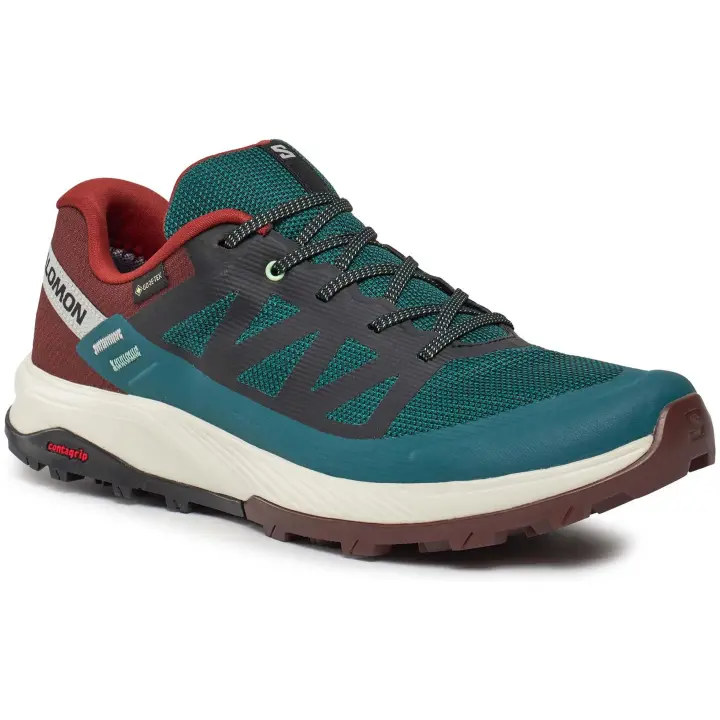 Calzado Outdoor marca Salomon modelo L47142100 para hombre en color azul - 1