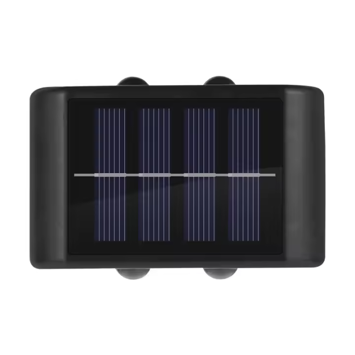 Lámpara De Pared Solar LED 4 Exterior Impermeable Para Iluminación De Jardín Y Decoración De Valla Luz Solar Para Exterior - 1
