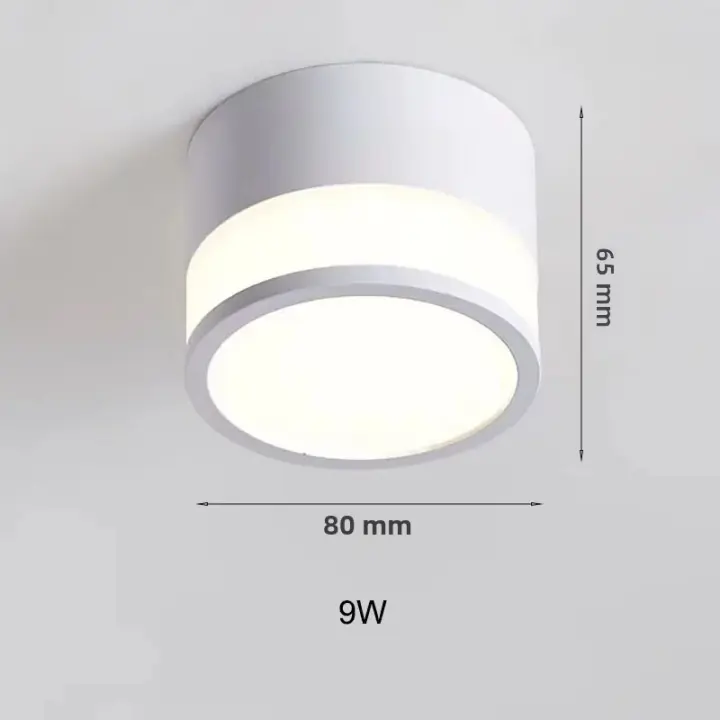 Lámpara De Techo LED De 9W 15W Nordic Montada En La Superficie Iluminación Interior Para Sala De Estar Y Dormitorio AC220V - 1