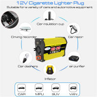 Inversor Portátil De Coche DC12V a AC110/220V 4000W Modo Onda Senoidal Modificado Con USB Transformador Para Automóvil - details 4