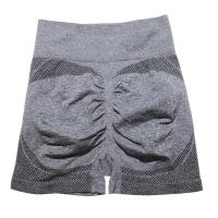 Shorts De Yoga Para Mujer Cintura Alta Shorts De Gimnasio Levantamiento De Glúteos Fitness Running Sportswear Polyester Sin Bolsillos - details 34