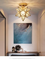 Lámpara De Techo Creativa De Cristal Negro/Oro Moderna Para Sala De Estar Pasillo Aisle Dormitorio Iluminación Interior Instalación Suelta Fuente De Alimentación AC - details 0