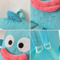 Bolso Pequeño Para Niñas Con Peluche De Peces Ugly Cute Dibujos Animados Monstruo De Mar Muñeca Bolsa De Hombro Estilo Cartoon - details 8