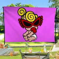 Bandeera De Cartoon Hysteric Mini De Japón Para Decoración De Pared Estilo Fashion Con Bandera Y Bandeera De Polyester Tamaño Variado - details 6
