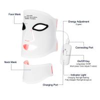 Máscara De Terapia De Luz Roja De Silicona 7 Colores LED Para Rejuvenecimiento Anti-Edad Con Protección Ocular Y Alumbrado Facial - details 11