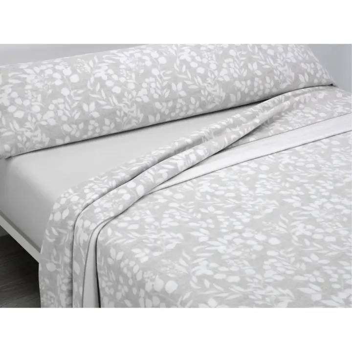 Juego de Sábanas Estampadas Cisne Rojo – 50% Algodón 50% Poliéster, Suaves, Duraderas y Sin Plancha Modelo Jara - 1