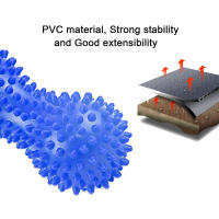 Bola De Mano Para Masaje Y Ejercicio PVC Con Espinas Peana Inflable En 6 Colores Para Fitness Y Yoga Suministros Deportivos - details 4