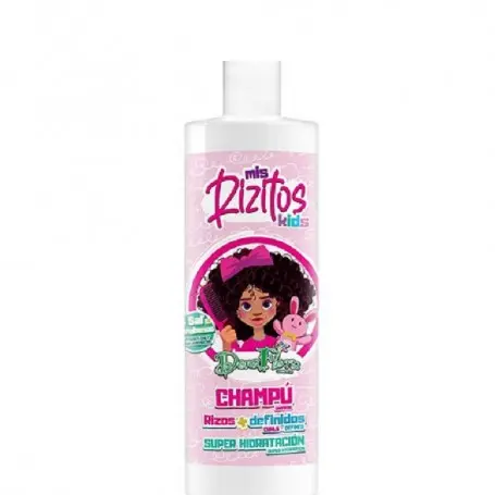 DONA FLORA MIS RIZITOS KIDS, CHAMPU RIZOS Y DEFINIDOS 500ML - 1
