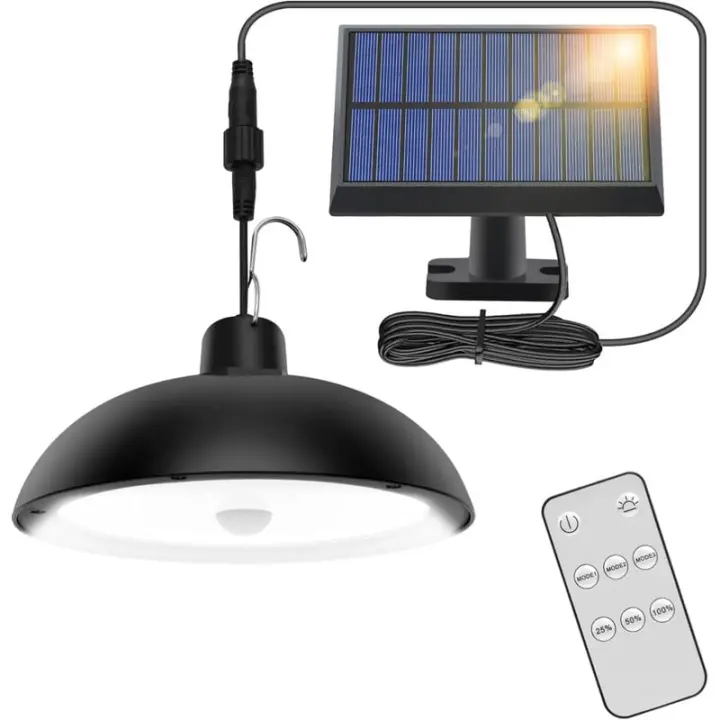 Luces Solares Al Aire Libre 78LED 4 Modo con Sensor de Movimiento - 1