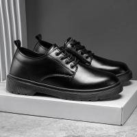 Zapatos Casuales Para Hombre De Cuero Transpirables Con Cordones Hechos a Mano Clásicos De Negocios Moccasins Planos Para La Venta Caliente - details 8