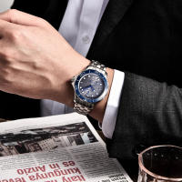 Reloj Mecánico Para Hombre PAGANI DESIGN 2023 Resistente Al Agua 20Bar Con Movimento NH35A De Japón Calibre De Acero Inoxidable Y Cristal De Zafiro - details 26