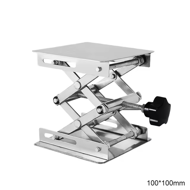 Mesa De Elevación 100x100x160mm Juego De Palancas De Laboratorio Plataforma De Trabajo Para Carpintería Y Router - 1