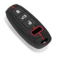 Funda De Llave De Coche En Silicona Para Audi A3 A4 B9 A6 A7 4K A8 E-tron Q5 Q8 C8 D5 SQ8 Accesorios De Protección - details 2