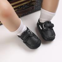 Zapatos De Bebé Para Niño En Cuero PU Formal Suela Suave Para Recién Nacidos Conjunto Polo Bautismal Infantil - details 10