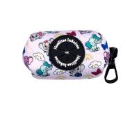 Portabolsas para perros Funny Elephants Huellitas Infinitas. Materiales resistentes. También perfecto para gatos. - details 0