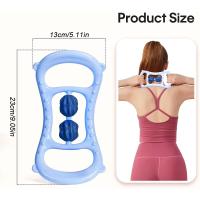 Rodillo De Masaje Para Musculatura Fascial 9 Ruedas Anti Celulitis Para Aliviar Dolor Muscular En Piernas Y Brazos - details 15