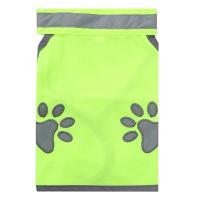 Chaleco Reflector Para Mascotas Visibilidad Alta Chaleco De Seguridad Para Perros Color Verde Fluorescente Material Poliéster - details 5