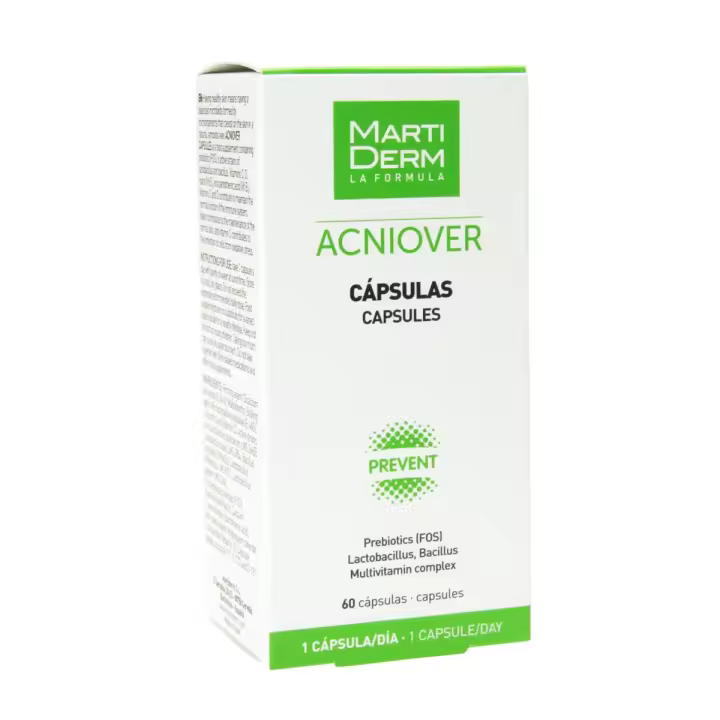 Martiderm acniover 60 capsulas - 1