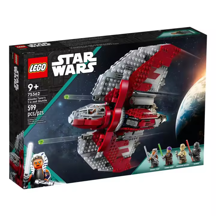 LEGO STAR WARS 75362: Lanzadera Jedi T-6 de Ahsoka Tano - 1