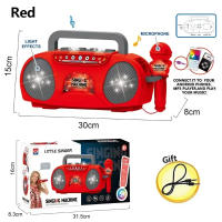 Máquina De Karaoke Para Niños Con Microfono Y Luces Juguete Musical Portátil Educativo Regalo Para Niñas Y Niños Viaje - details 8