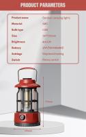 LED interior para Tienda de campaña, recargable por USB, IPX4, impermeable, para Exterior, para Ver, acampar, caminar, genérico - details 5