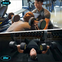 Gancho De Apoyo Para Halteres Pesas De Poder Con Rack De Accesorios Para Ejercicios De Pecho Y Hombros En Casa Equipo De Gimnasio Unisex - details 3