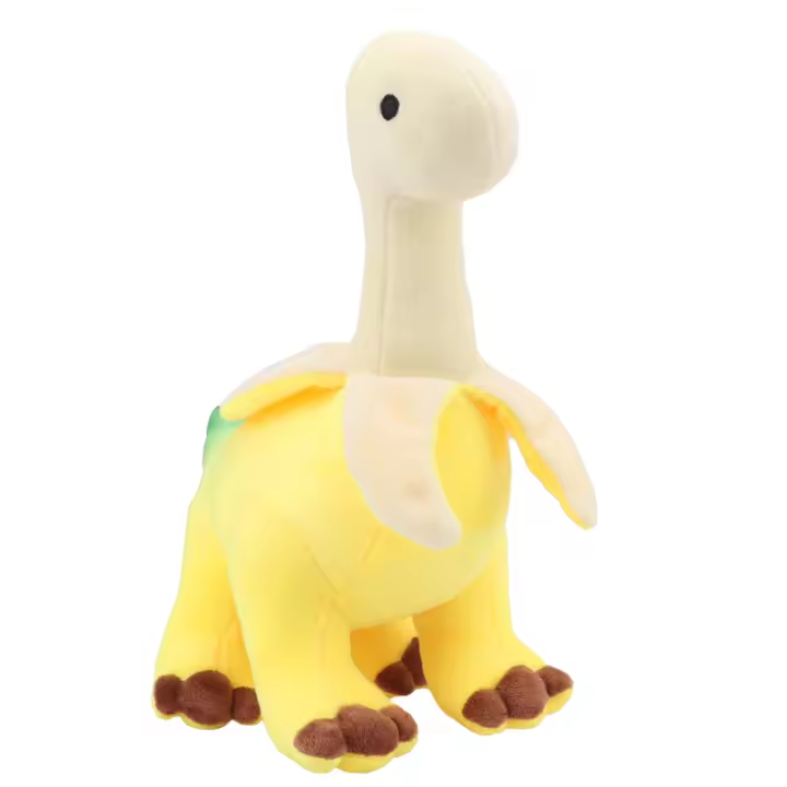 Dragón De Tofú De 28 Cm Juguete De Peluche Suave En Forma De Plátano Pelado Dinosaurio Kawaii Regalo Para Niños Halloween - 1