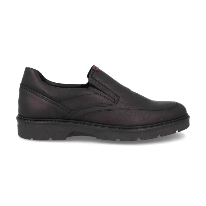 Mº12491 - DJ SANTA ZAPATOS DE HOMBRE    COLORES : NEGRO  TALLAS: 39 AL 46  CORTE EXTERIOR: PIEL  FORRO INTERIOR: TEXTIL  PLANTILLA: TEXTIL  ALTURA TACÓN / CUÑA : 3 CM.  PISO : SINTÉTICO - 1