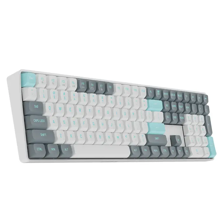 Teclado Mecánico Darkflash GD110 De 110 Teclas Con Cable USB Y Bluetooth Rojo Para Gaming Y Oficina Compatible Con PC Y Laptop - 1